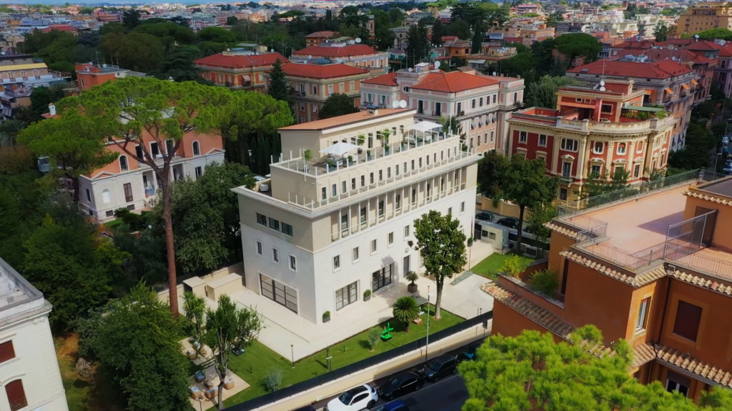 THE NEW BUILDING OF THE EMBASSY OF AZERBAIJAN IN ITALY